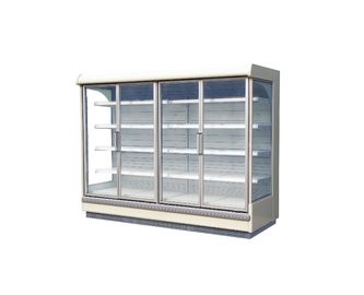 Refrigerated вертикалью оборудование рефрижерации супермаркета шкафов дисплея еды для R404A